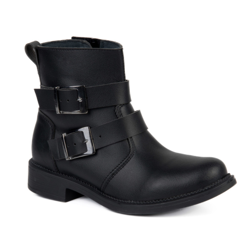 Buty motocyklowe damskie kowbojki OZONE INEZ LADY BLACK